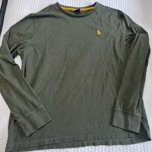 U.S. Polo Assn. Olive Long Sleeve Tee
